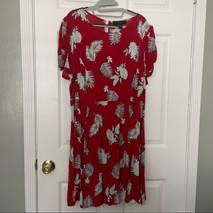 Forever 21 Plus Red Mini dress
